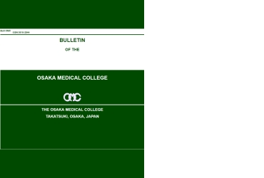 Bulletin of Osaka Medical College 48 (2003): 29-36