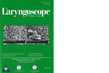 The Laryngoscope 126.4 (2016): 791-795